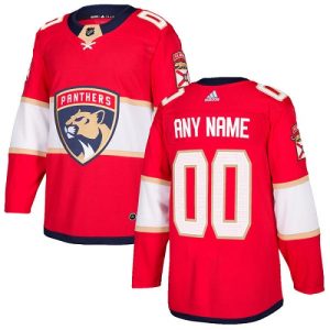 Lapsille NHL Florida Panthers Pelipaita Custom Koti Punainen Authentic